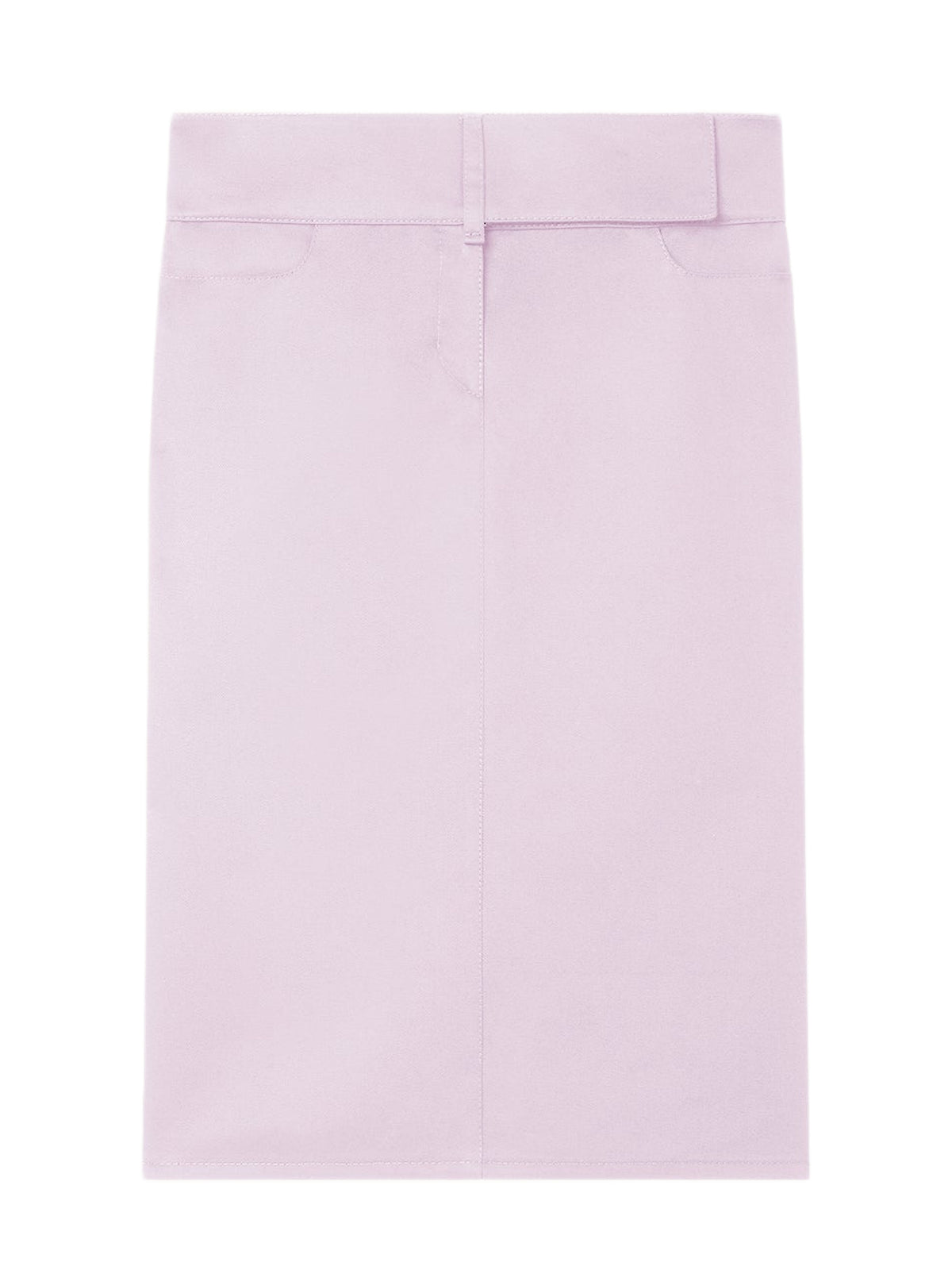 Jupe midi ceinturée - Salt Pink
