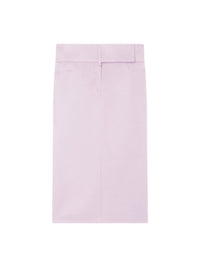 Midi skirt with belt - Salt Pink