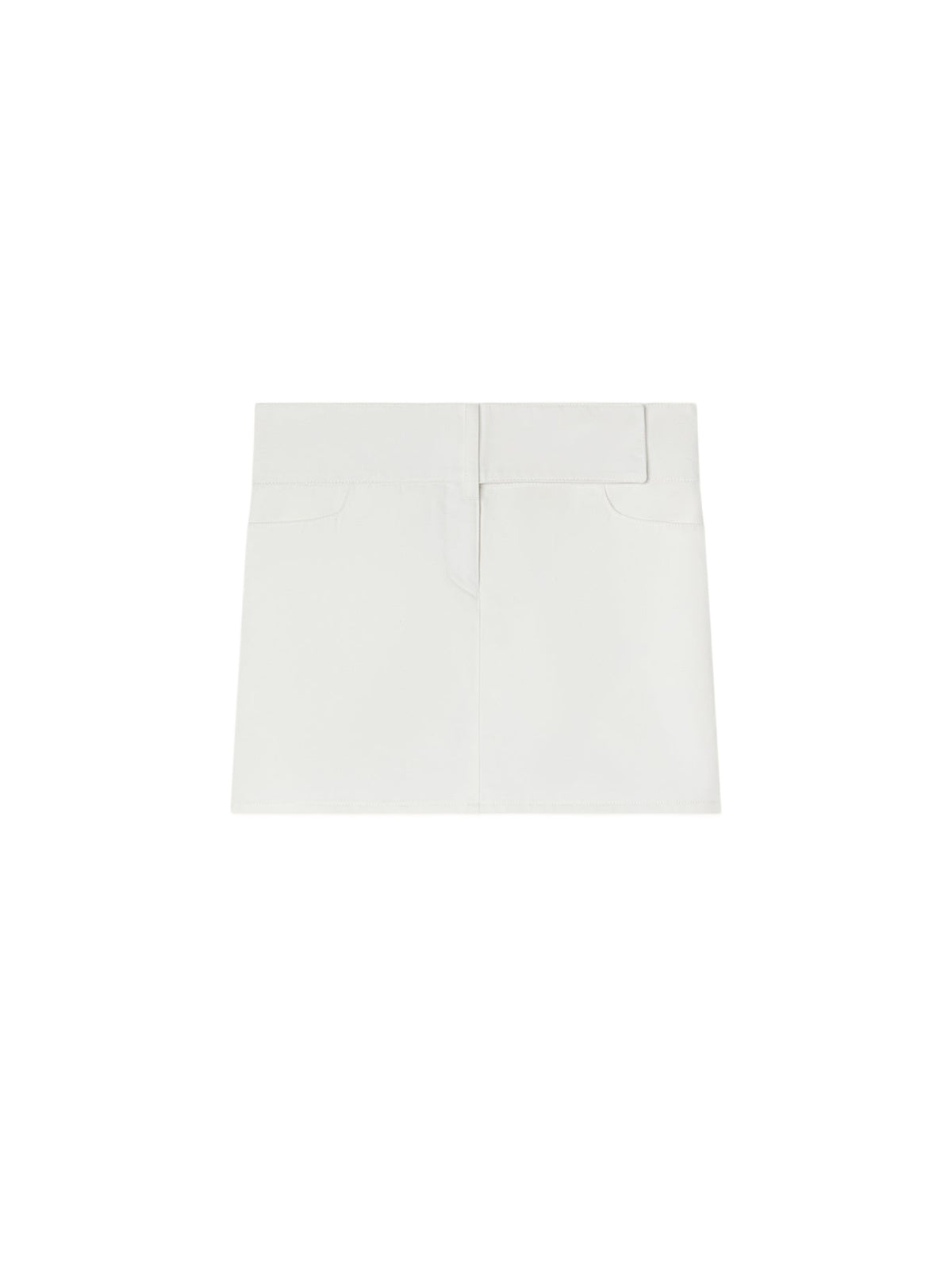 Mini jupe ceinturée - Heritage White