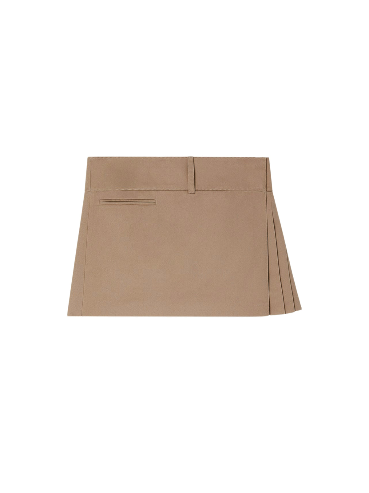 PRIX MARQUE : 150 / MINI JUPE PLISSÉE CEINTURÉE