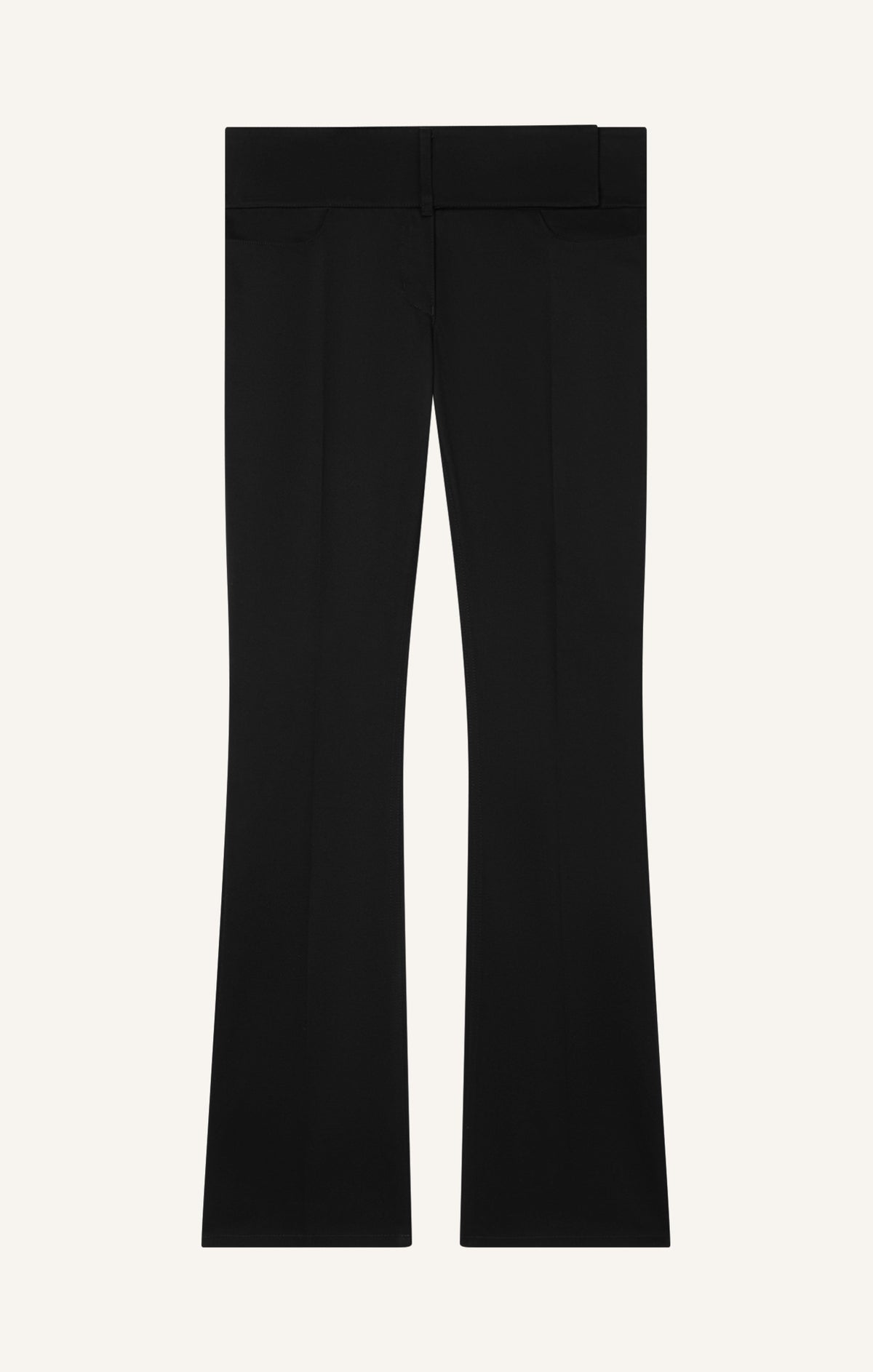 PANTALON BOOTCUT CEINTURÉ