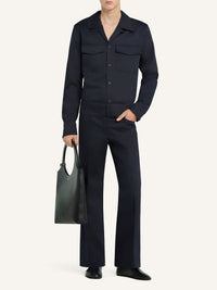 Pantalon ceinturé - Navy