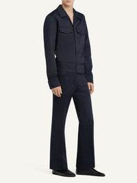 Pantalon ceinturé - Navy