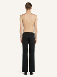 PRIX MARQUE : 150 / PANTALON CEINTURÉ EN POLYCOTON