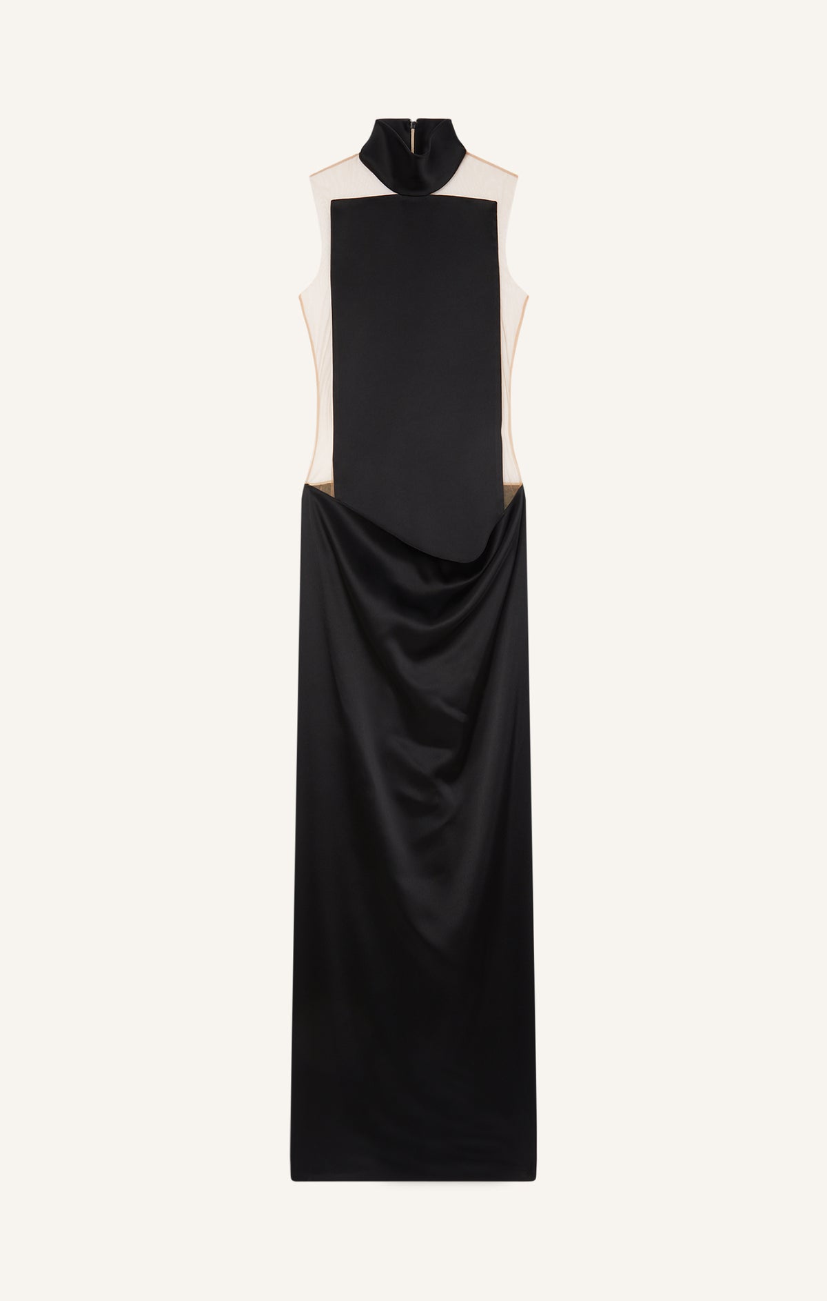 ROBE CARRÉ MAGIQUE EN SATIN