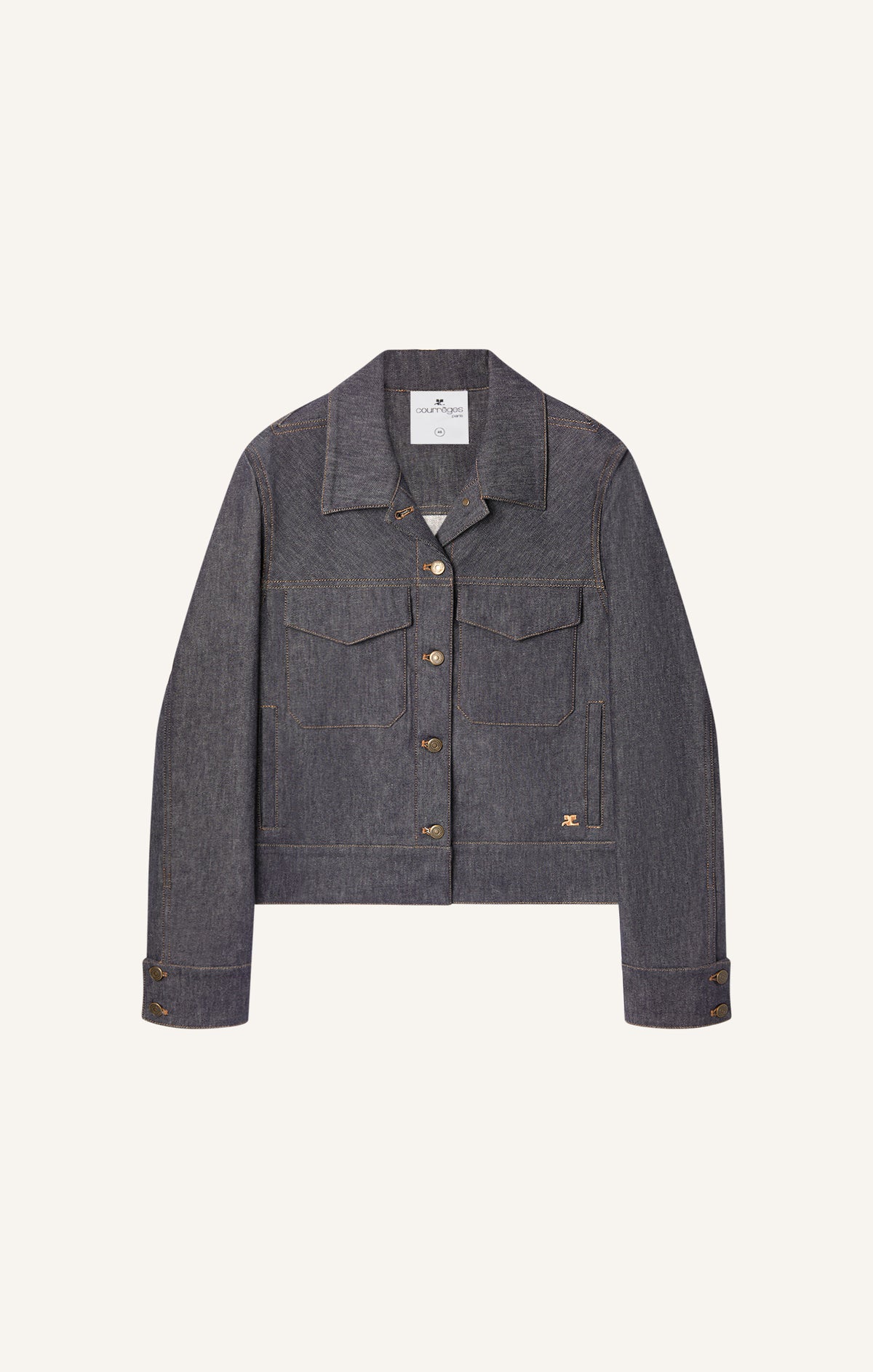 BLOUSON TRUCKER UTILITAIRE EN DENIM