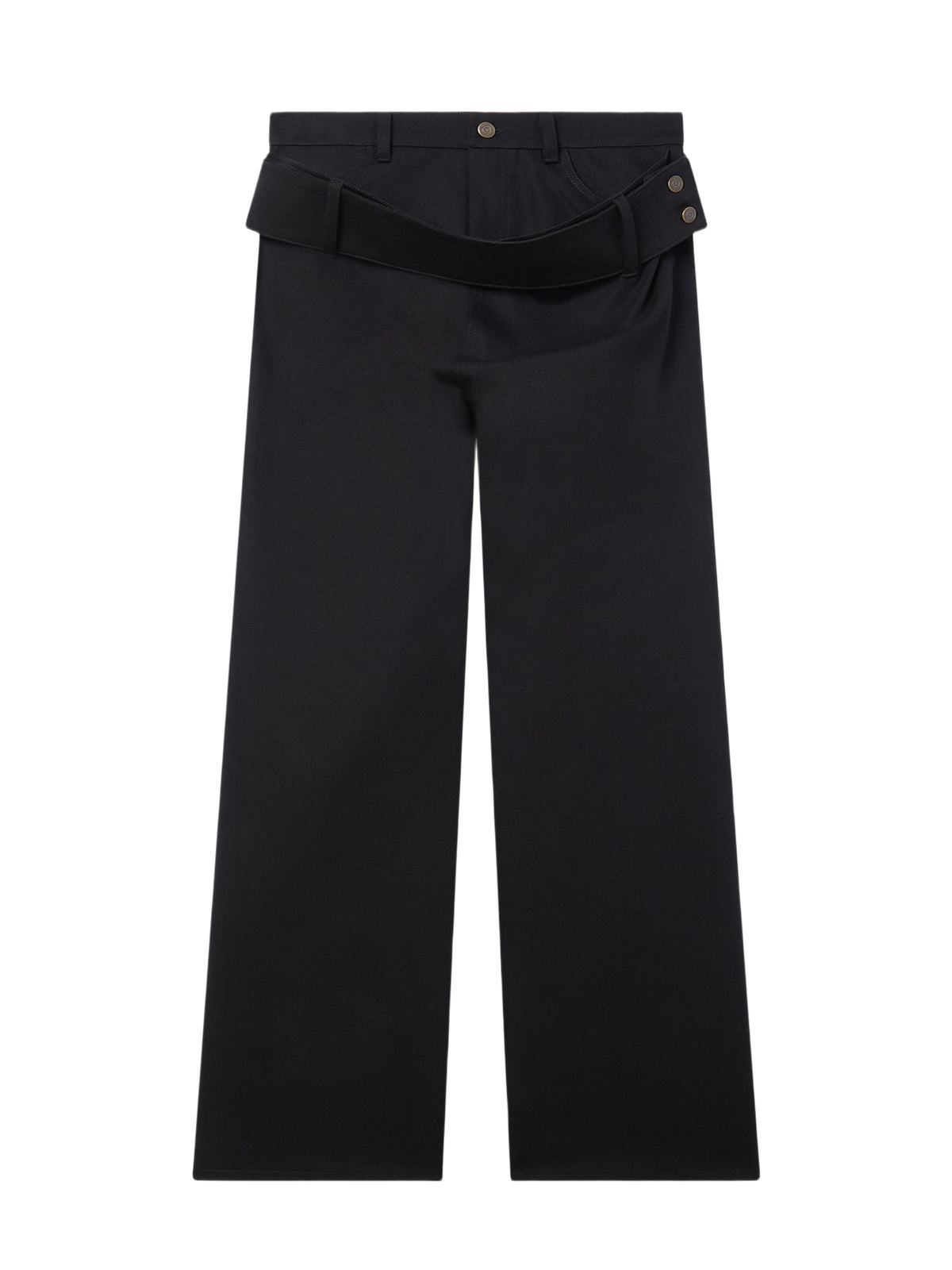 PRIX MARQUE : 170 / PANTALON CEINTURÉ EN DENIM