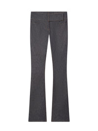 Pantalon bootcut ceinturé en denim - Dark Heather Grey