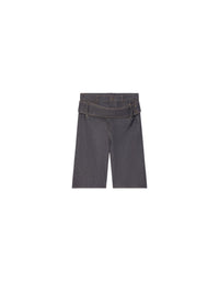 PRIX MARQUE : 130 / SHORT CEINTURÉ EN DENIM