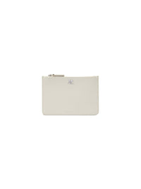 Porte monnaie AC logo en cuir - Hemp