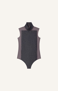 BODY CARRÉ MAGIQUE COL MONTANT DENIM