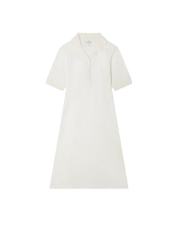 Robe mini polo piqué - Natural
