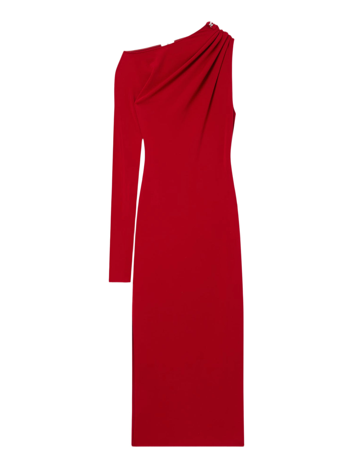 PRIX MARQUE : 250 / ROBE LONGUE ASYMÉTRIQUE