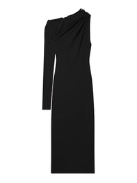 PRIX MARQUE : 250 / ROBE LONGUE ASYMÉTRIQUE