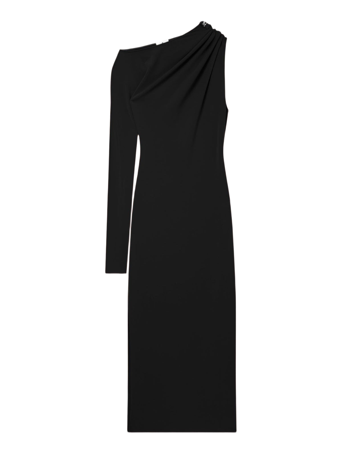 PRIX MARQUE : 250 / ROBE LONGUE ASYMÉTRIQUE