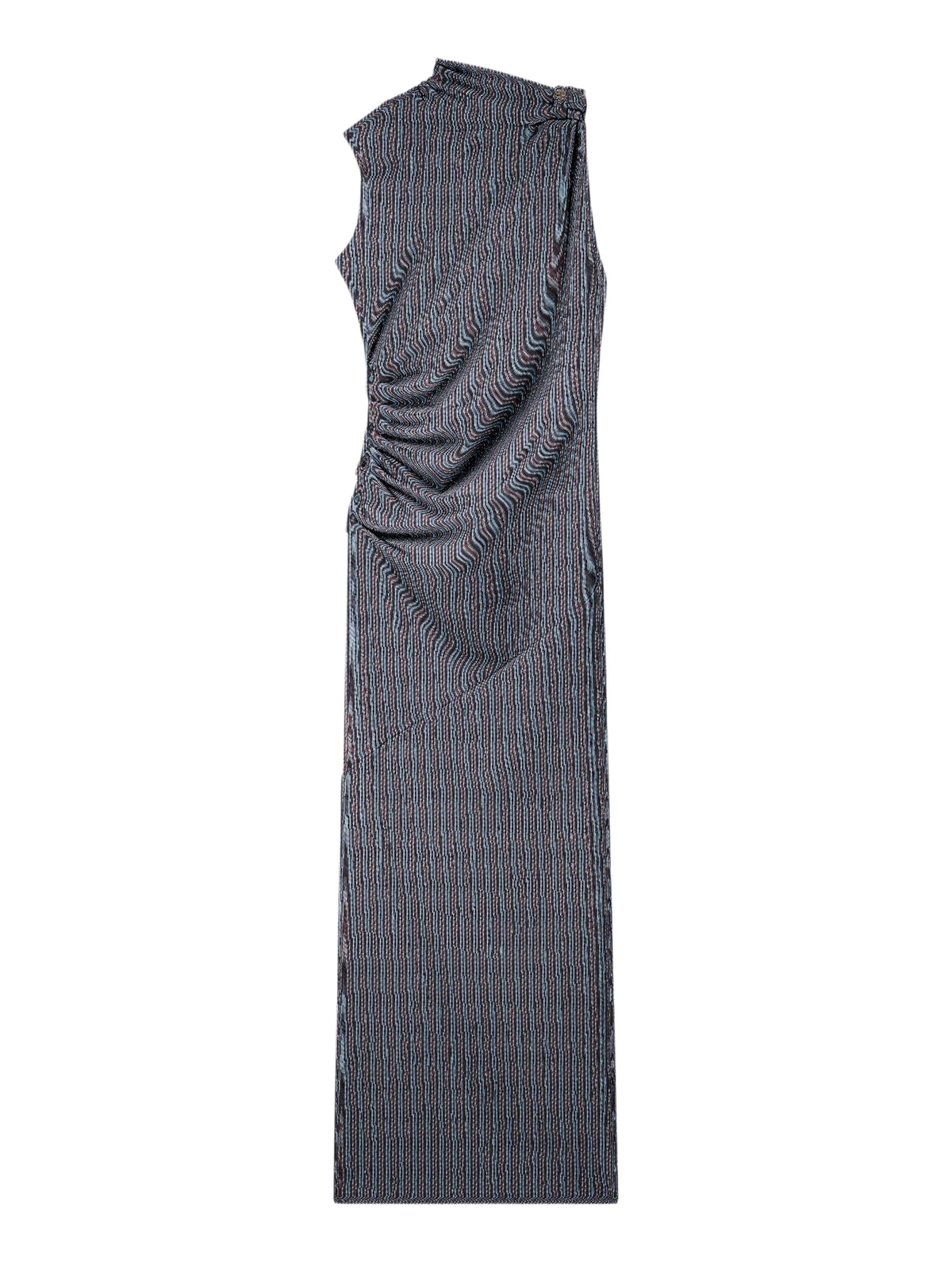 PRIX MARQUE : 250 / ROBE DRAPÉE EN MESH