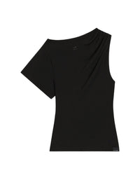 PRIX MARQUE : 80 / T-SHIRT DRAPÉ ASYMÉTRIQUE