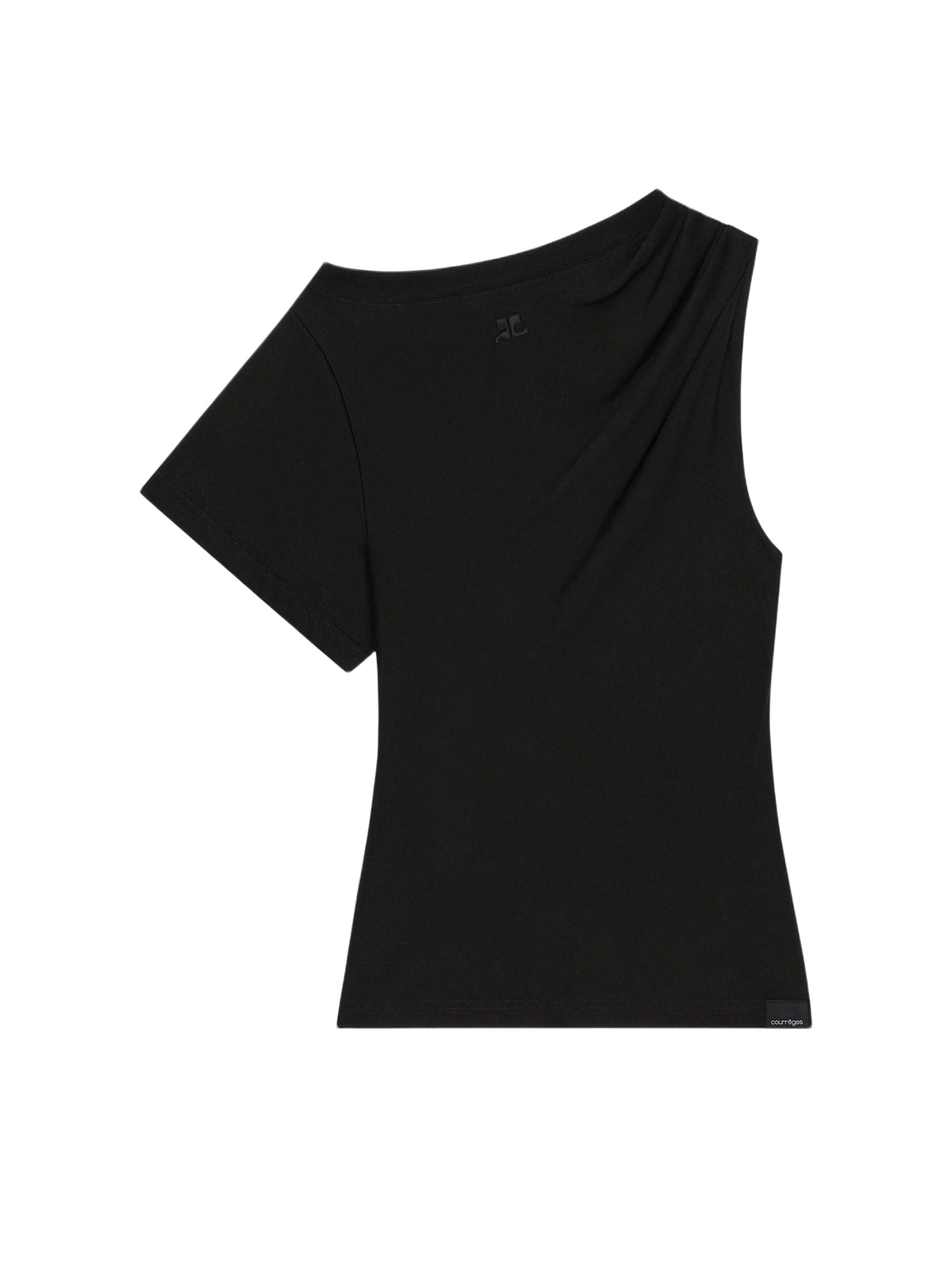PRIX MARQUE : 80 / T-SHIRT DRAPÉ ASYMÉTRIQUE