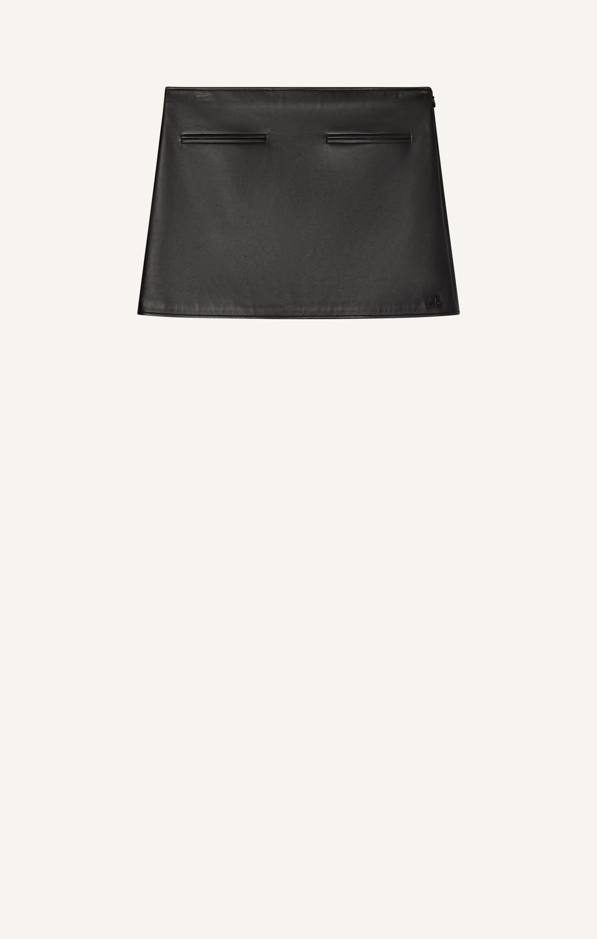 MINI JUPE HÉRITAGE EN CUIR
