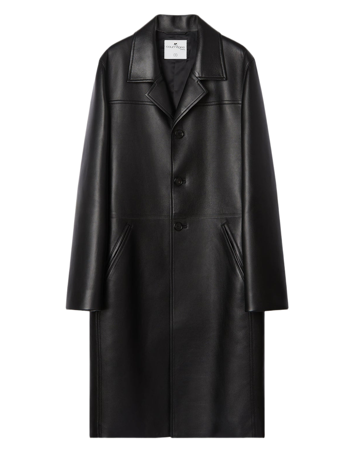 PRIX MARQUE : 900 / MANTEAU EN CUIR