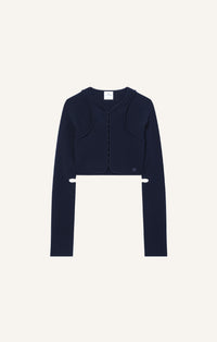 CARDIGAN SCUBA EN MAILLE