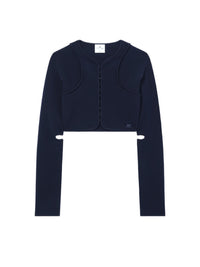 PRIX MARQUE : 180 / CARDIGAN SCUBA EN MAILLE