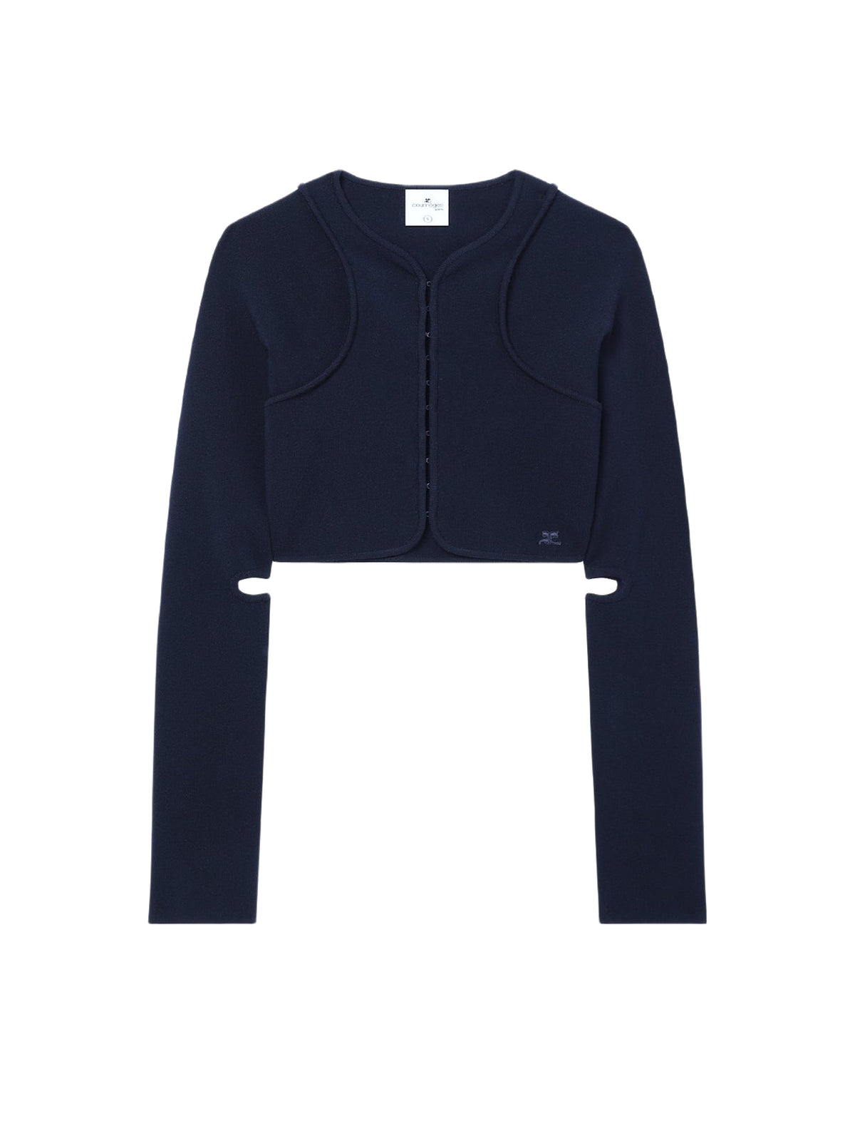 PRIX MARQUE : 180 / CARDIGAN SCUBA EN MAILLE