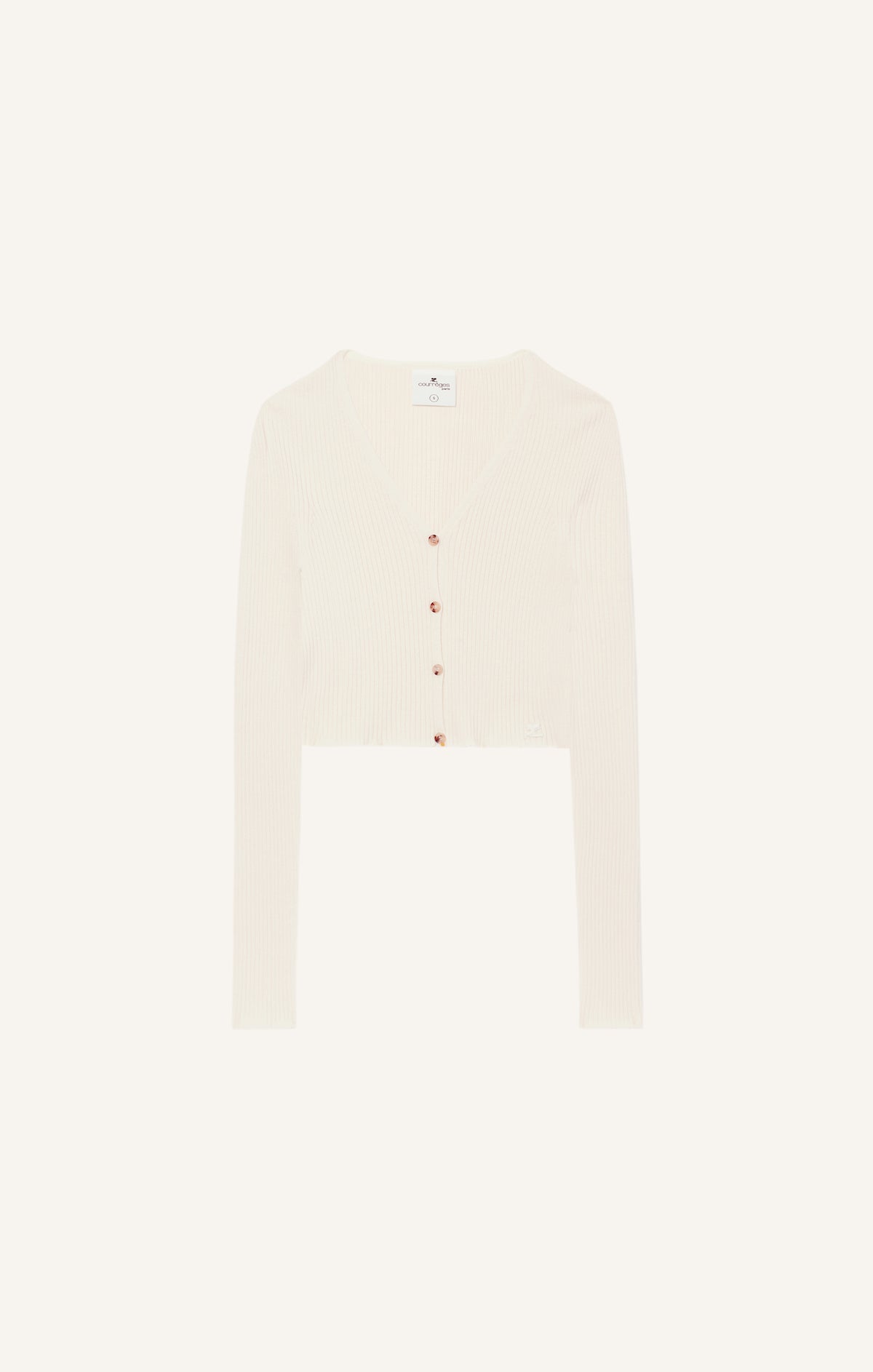 CARDIGAN SOLAR COURT EN MAILLE