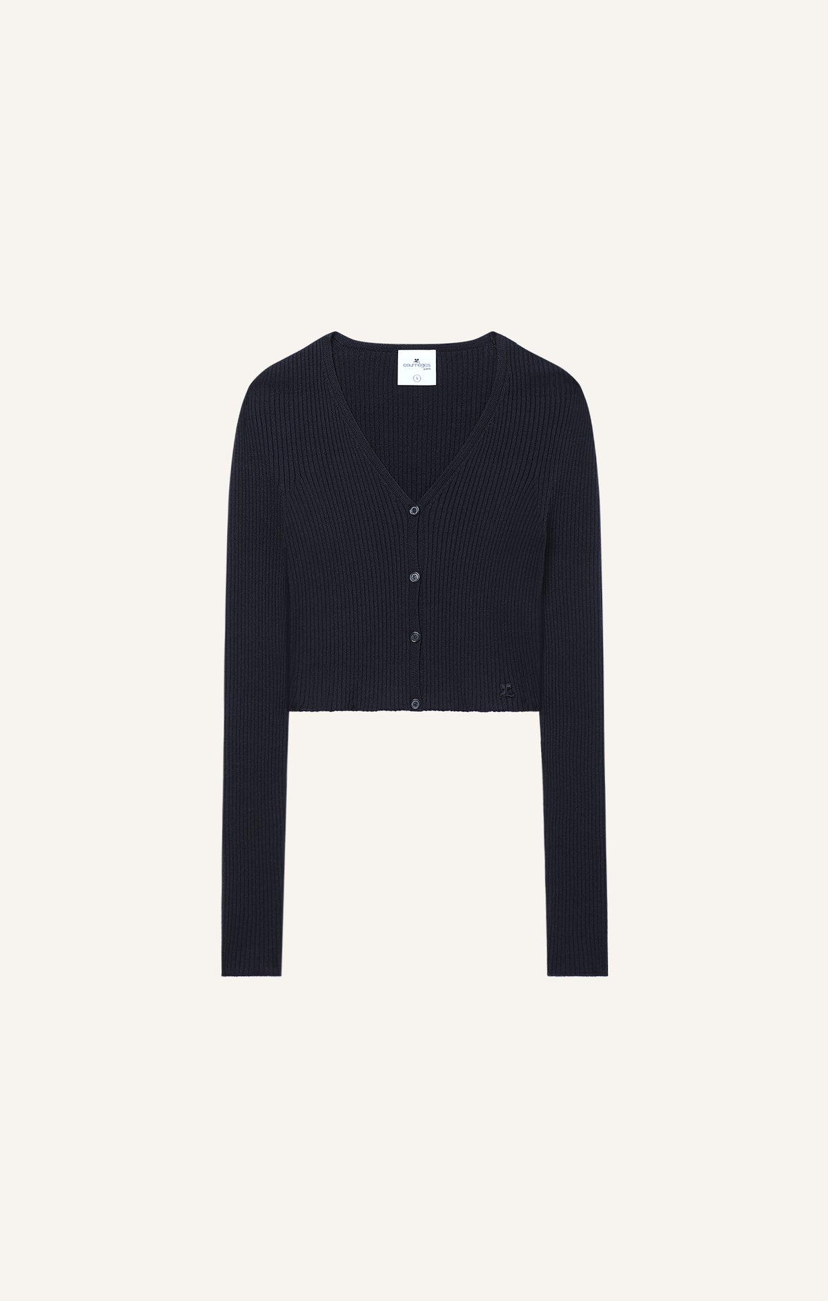 CARDIGAN SOLAR COURT EN MAILLE
