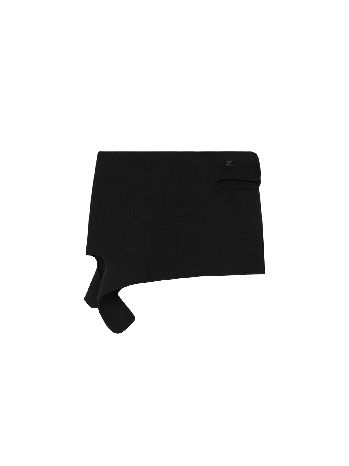 Mini jupe Loop en maille - Black