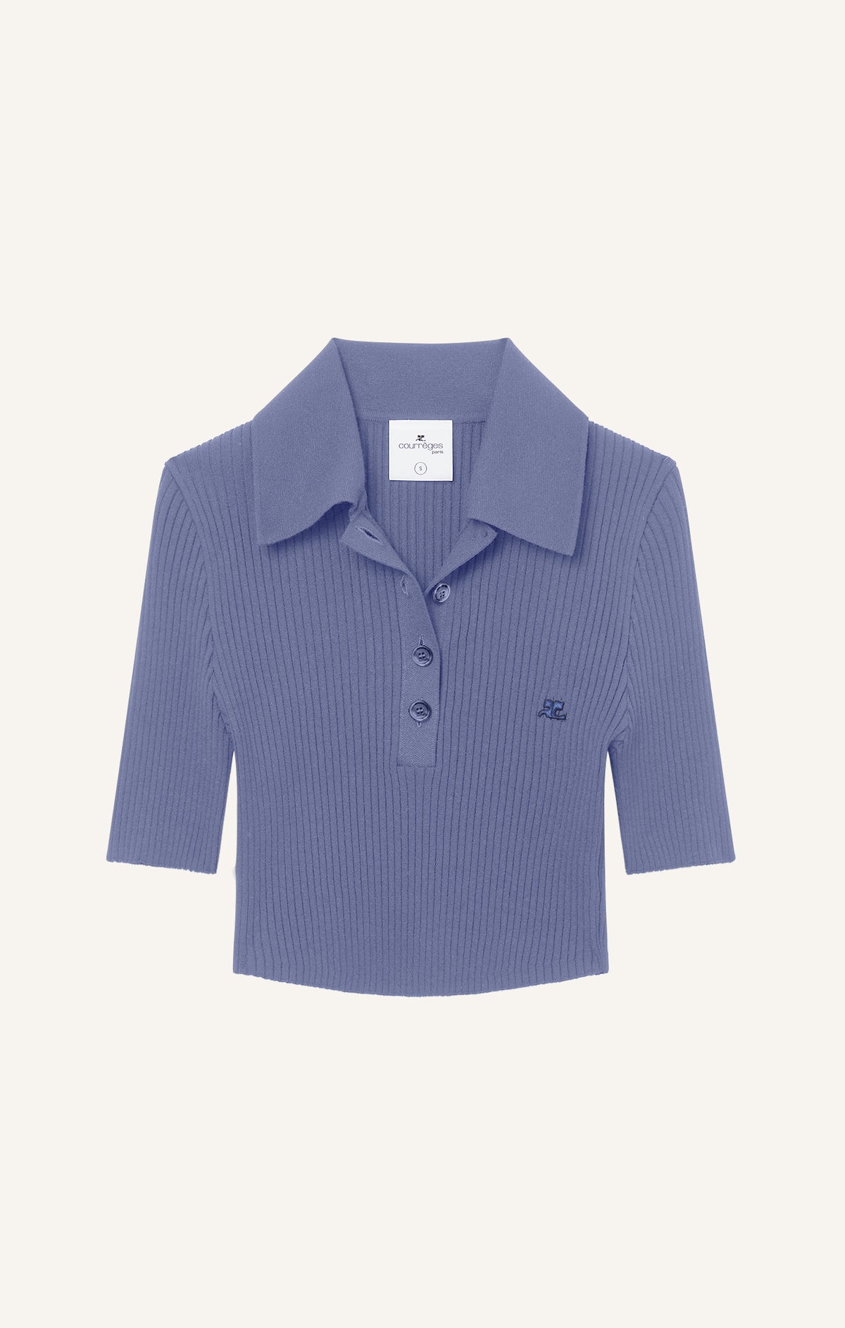 POLO COURT EN MAILLE