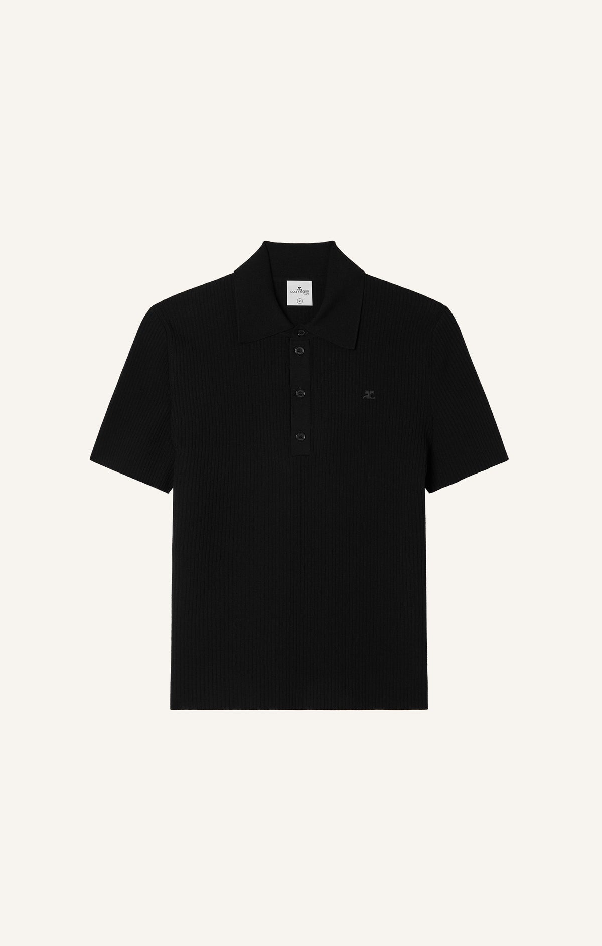 PRIX MARQUE : 140 / POLO EN MAILLE CÔTELÉE
