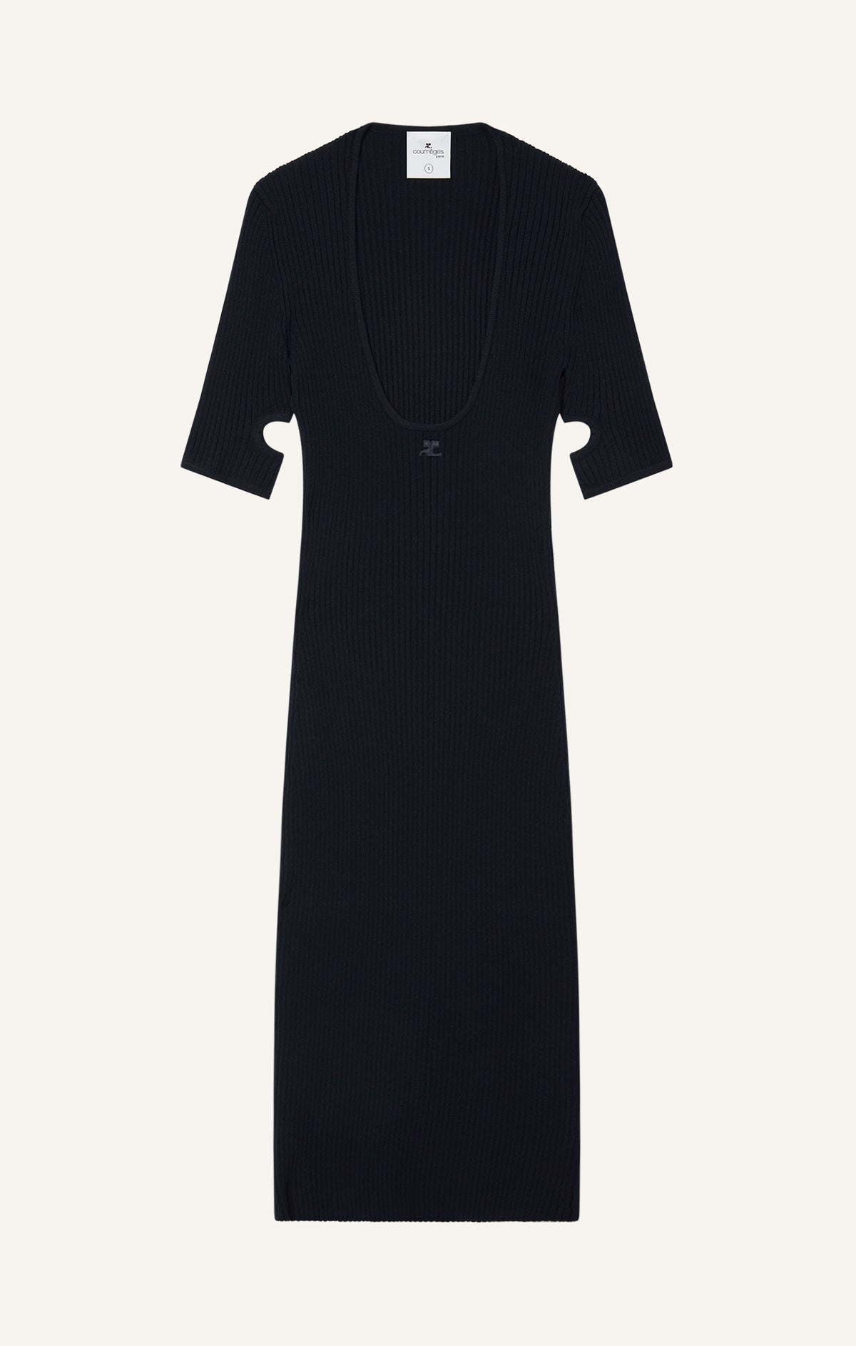 MINI ROBE CUT-OUT EN MAILLE