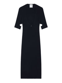 PRIX MARQUE : 150 / MINI ROBE CUT-OUT EN MAILLE