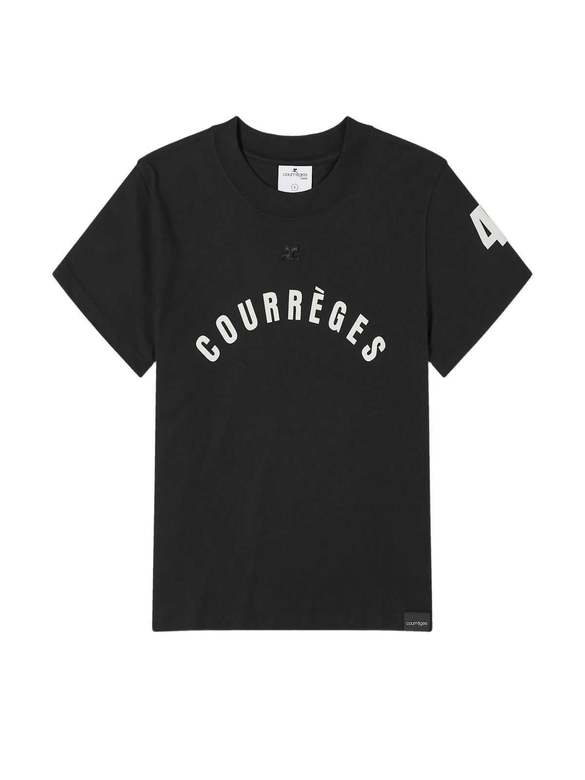 T-shirt AC logo à manches courtes imprimé - Black