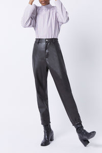 Andrea leather boots - Black
