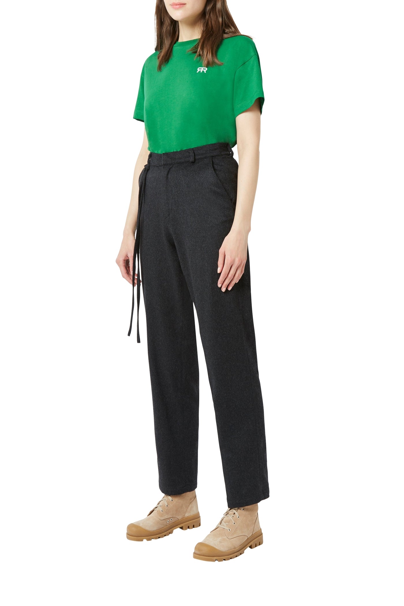 Pantalon Turnen en laine - Anthracite