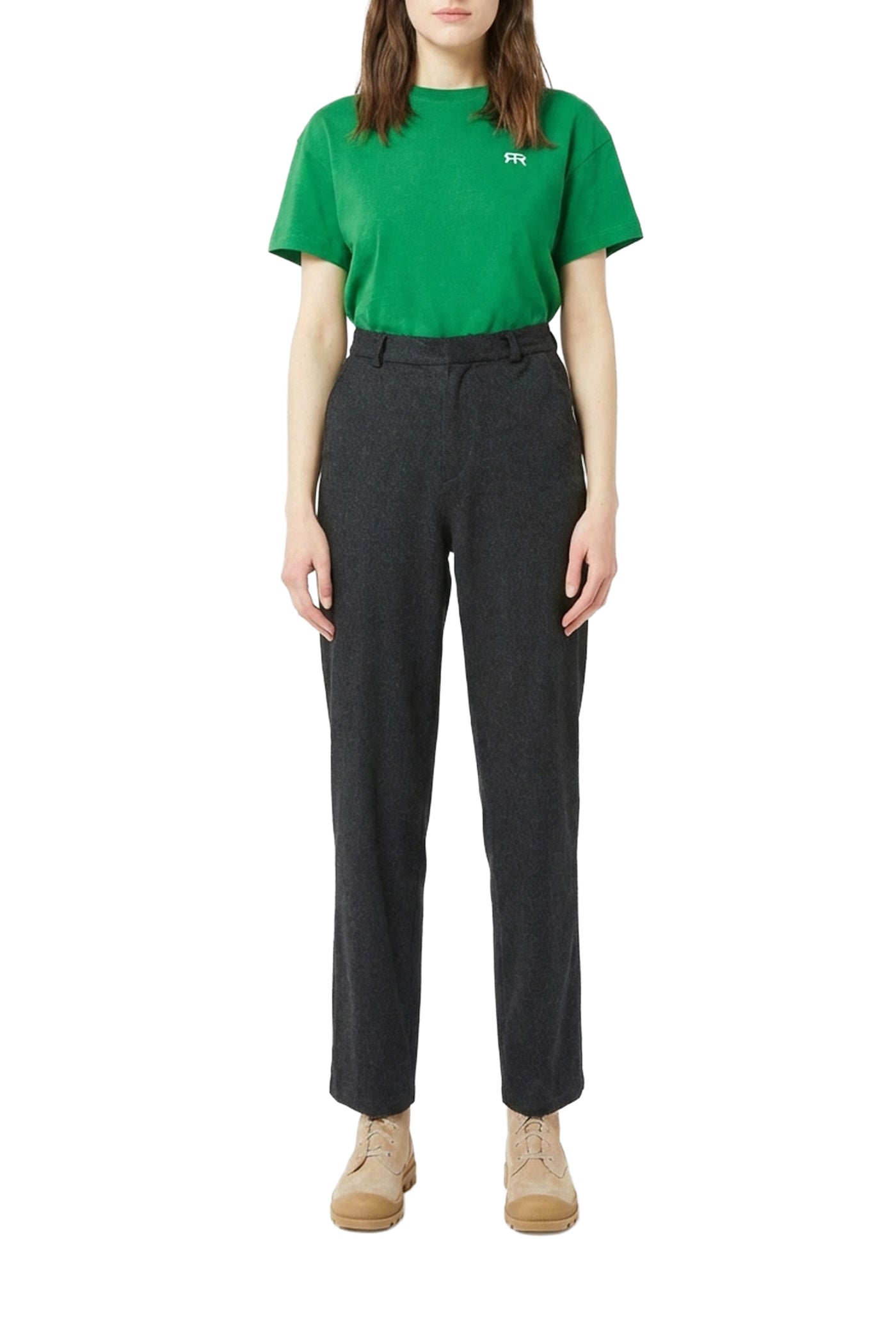 Pantalon Turnen en laine - Anthracite