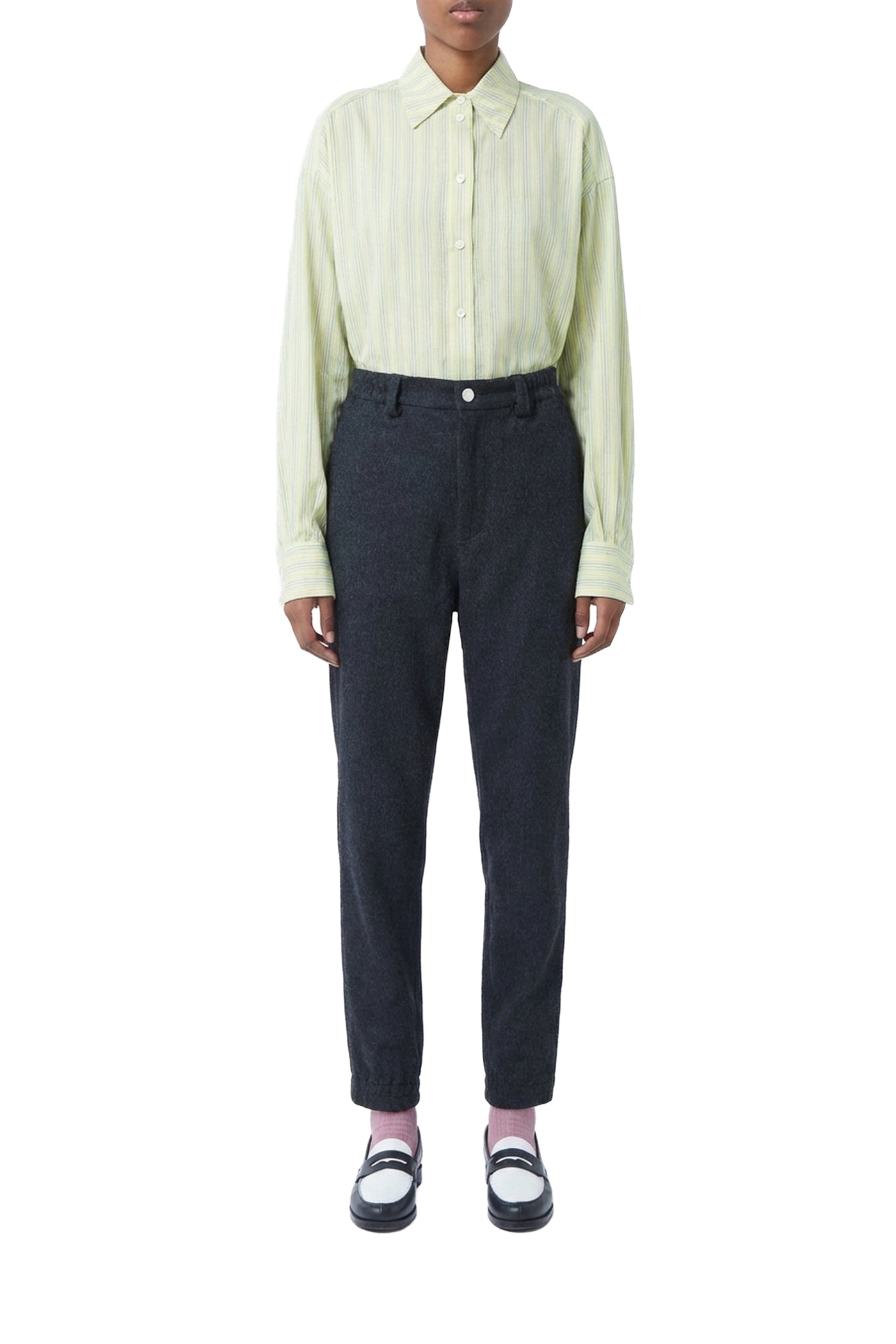 Pantalon Easyen en laine - Anthracite