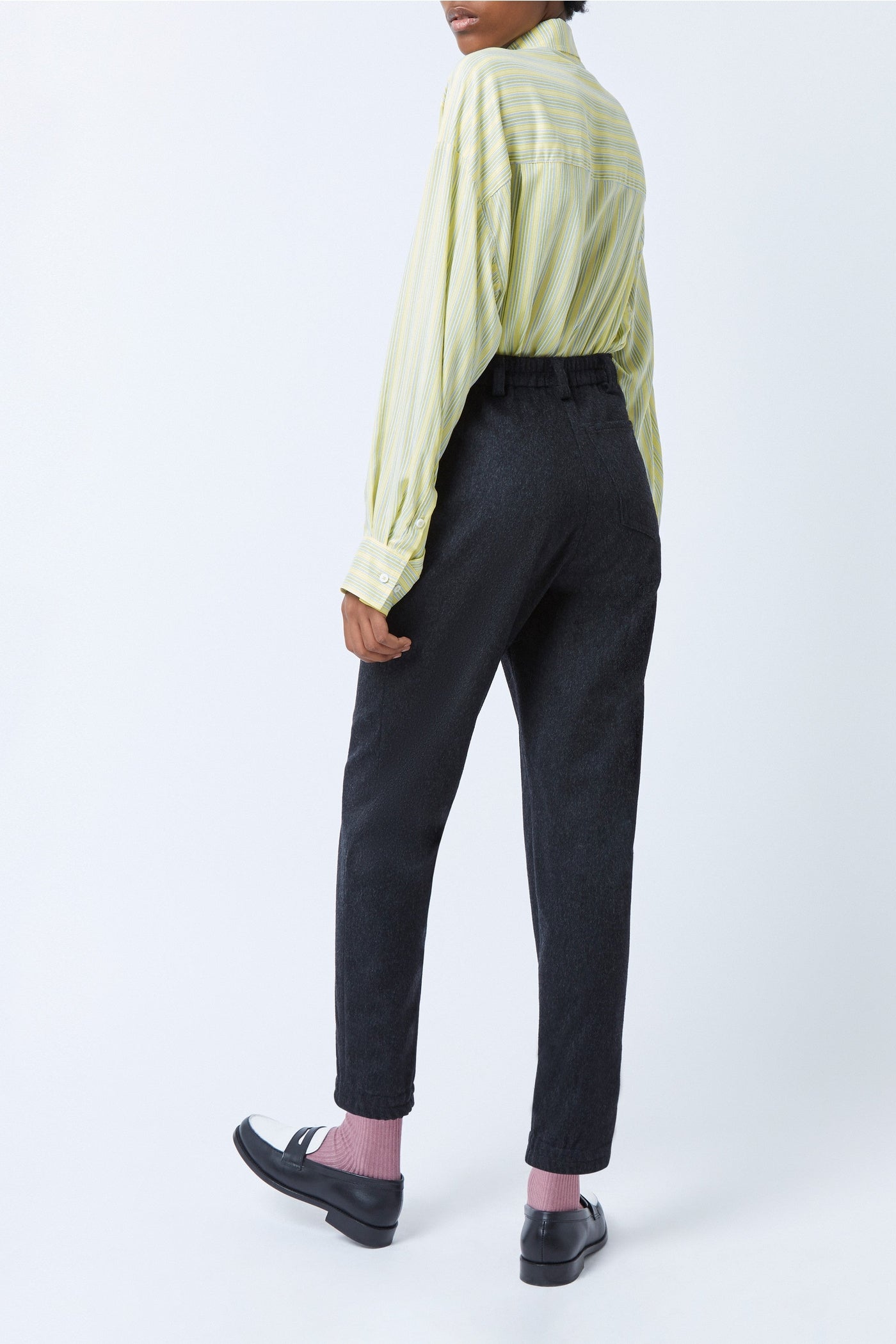 Pantalon Easyen en laine - Anthracite