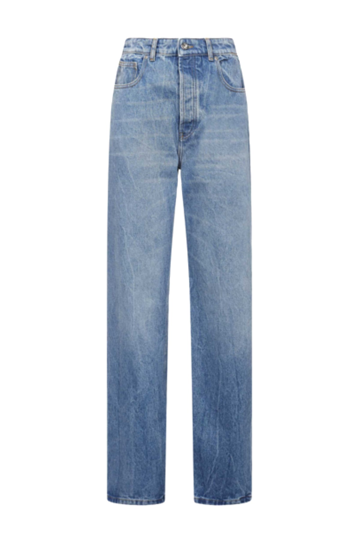 Jean évasé à poche contrastée - Denim Stone