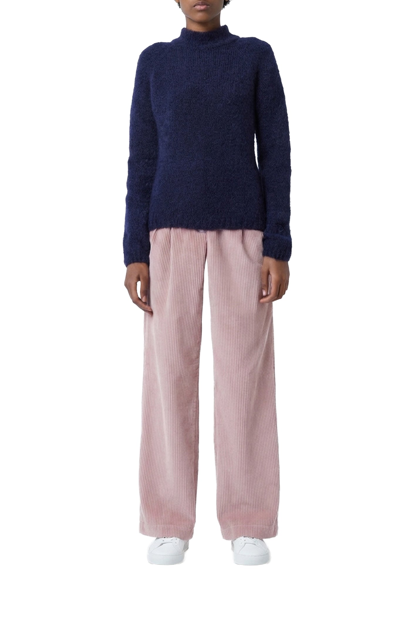 Pull Up Dolce en laine - Marine