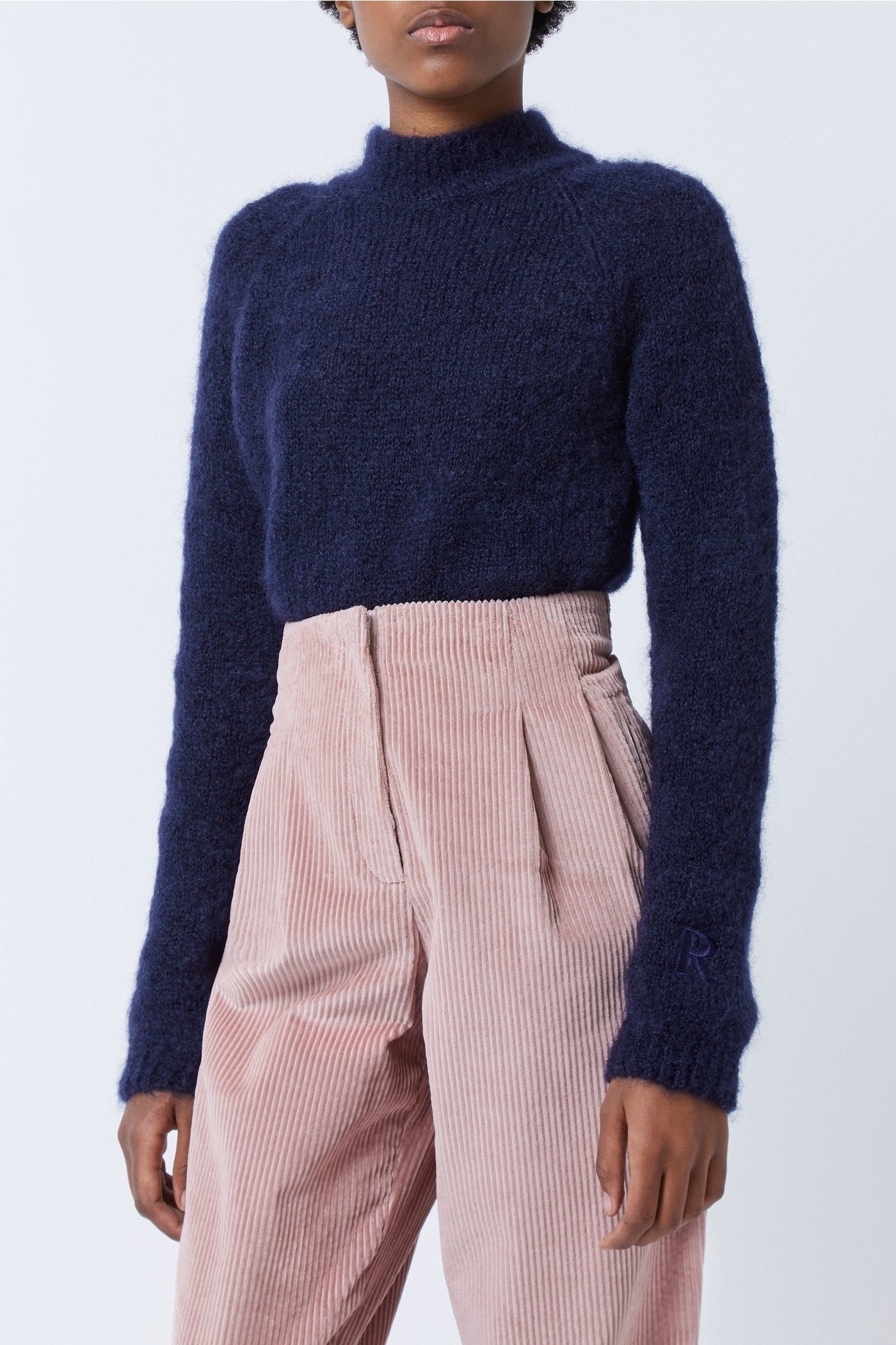 Pull Up Dolce en laine - Marine