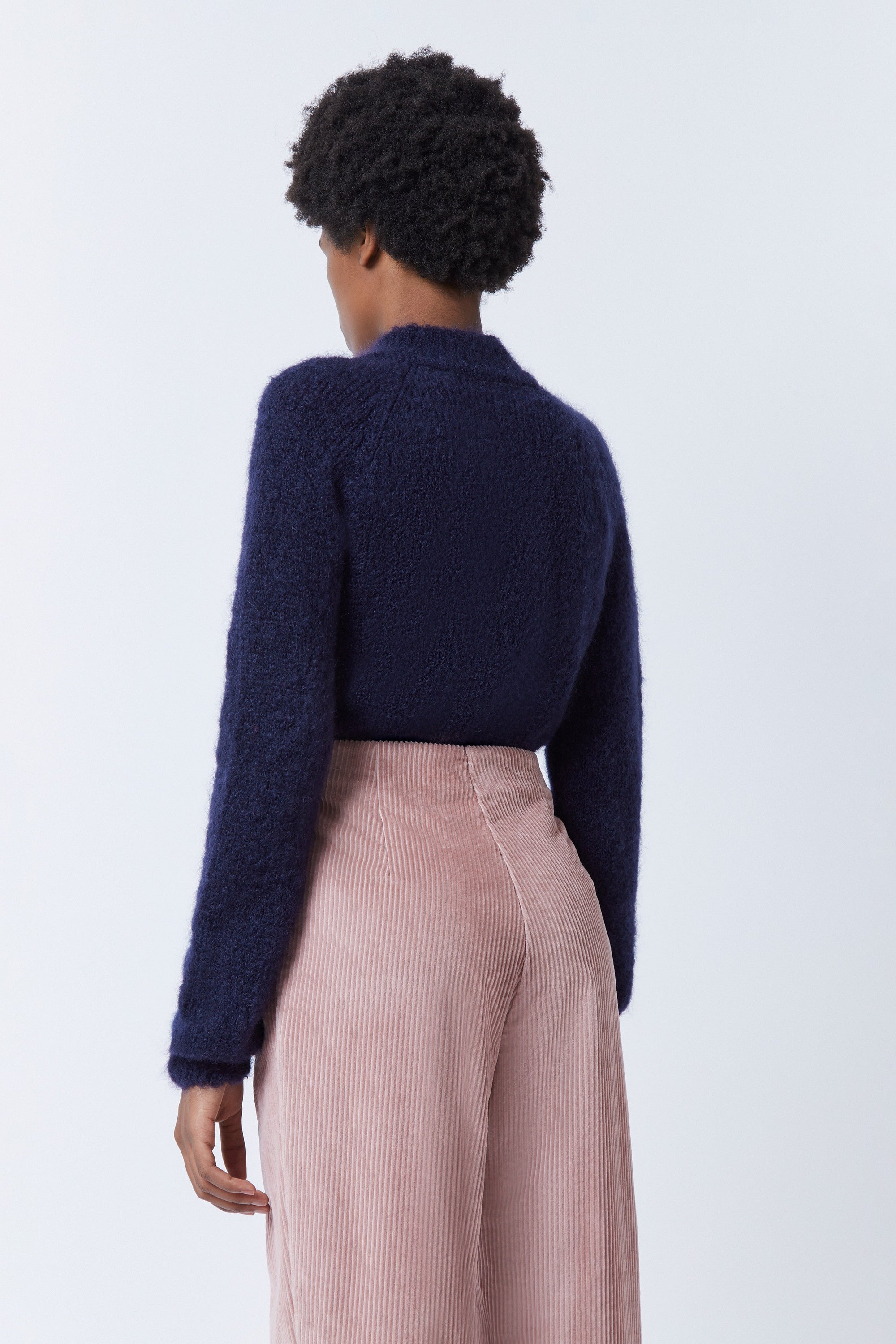 Pull Up Dolce en laine - Marine