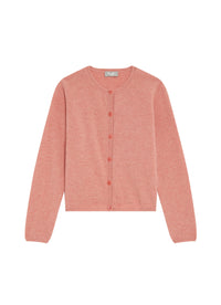 Wool cardigan - Rosa Bubble