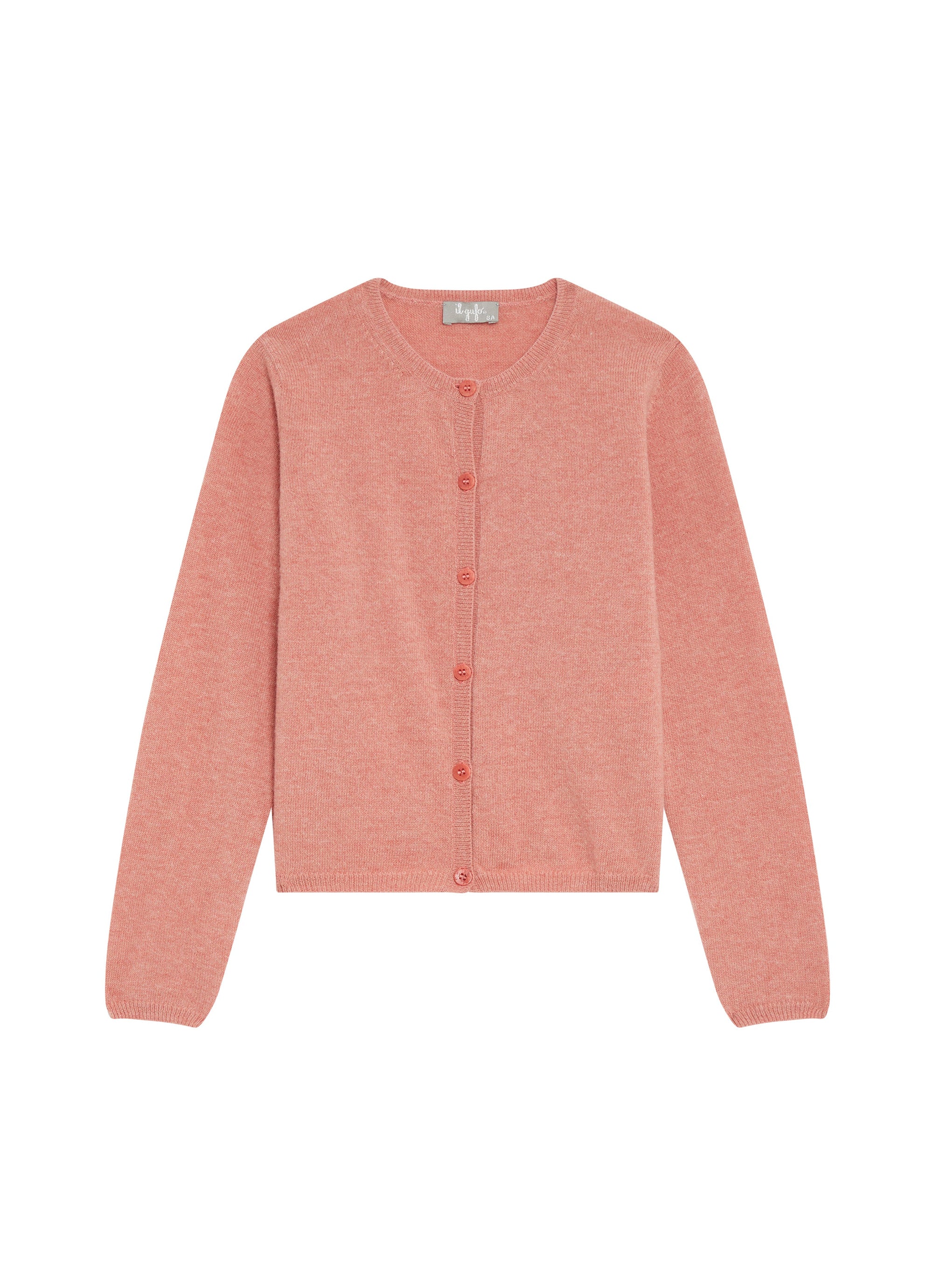 Wool cardigan - Rosa Bubble