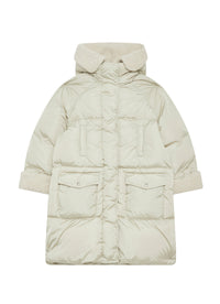 Quilted padded jacket with pockets - Sabbia