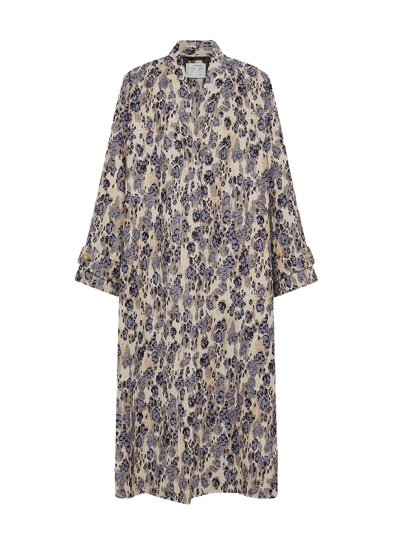 Manteau jacquard Les Fleurs Camou - Casper