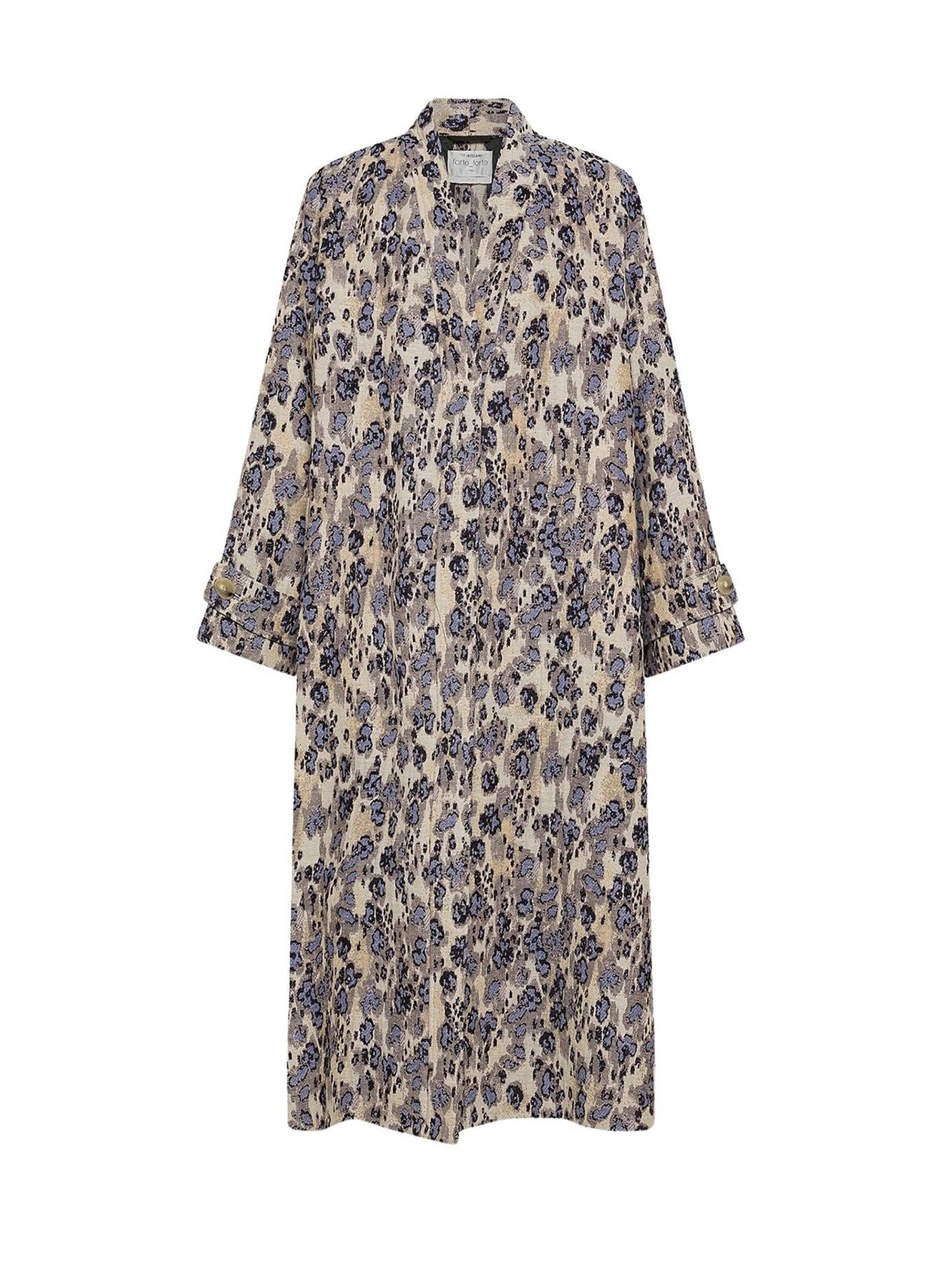 Manteau jacquard Les Fleurs Camou - Casper