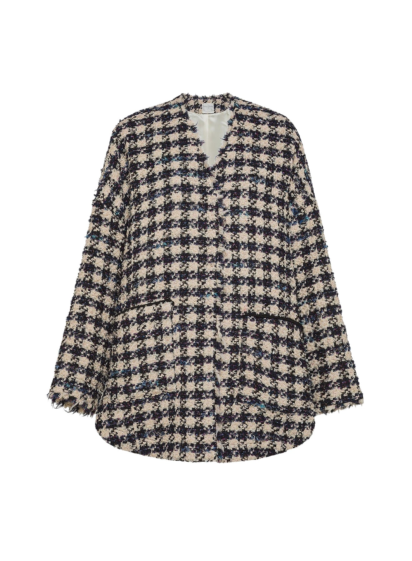 Blouson oversize à motif - Ink